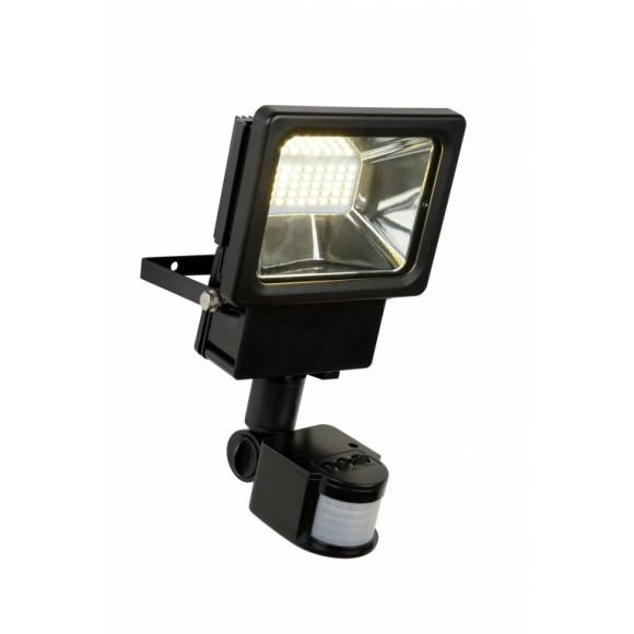 Lucide 14890/10/30 LED venkovní nástěnný reflektor Projectors 1x10W | 800lm | 4000K - odolný reflektor s pohybovým senzorem