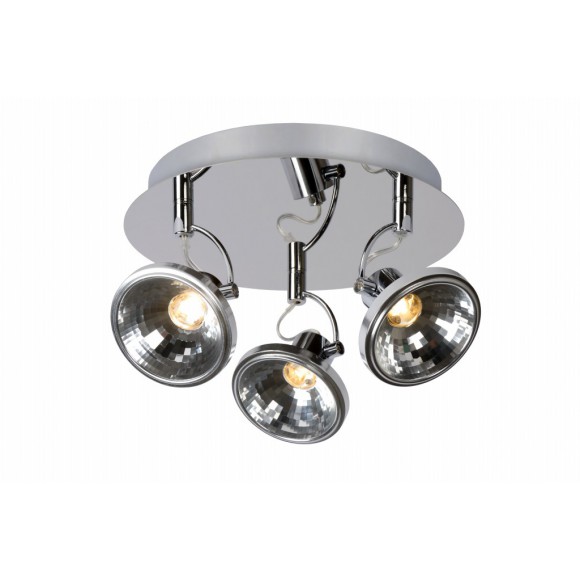 LED stropní bodové svítidlo Lucide Delis 3x3W LED - moderní bodovka