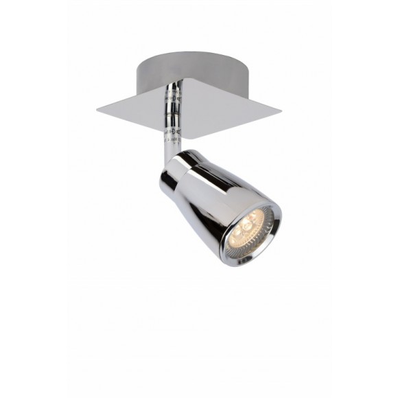 Lucide 17949/21/11 LED stropní bodové svítidlo Lana 1x4,5W | GU10 | 200lm | 3000K | IP44 - chrom