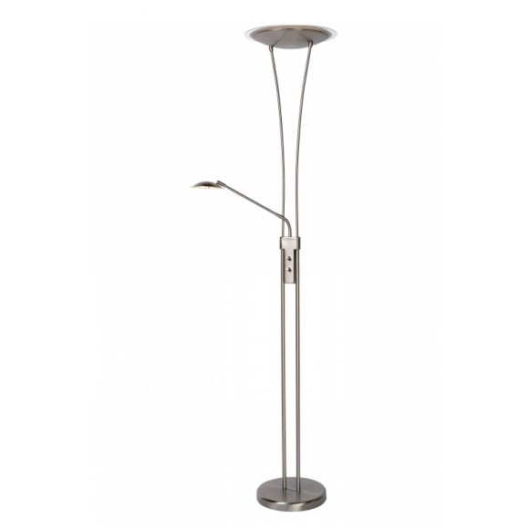 LED stojací lampa Lucide Lido 1x15W + 1x4W LED - výkonná LED lampa