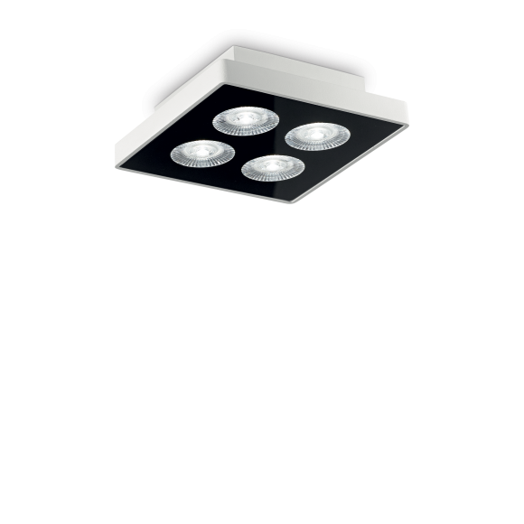 Ideal Lux 205786 LED stropní svítidlo Garage 4x12W|3000K