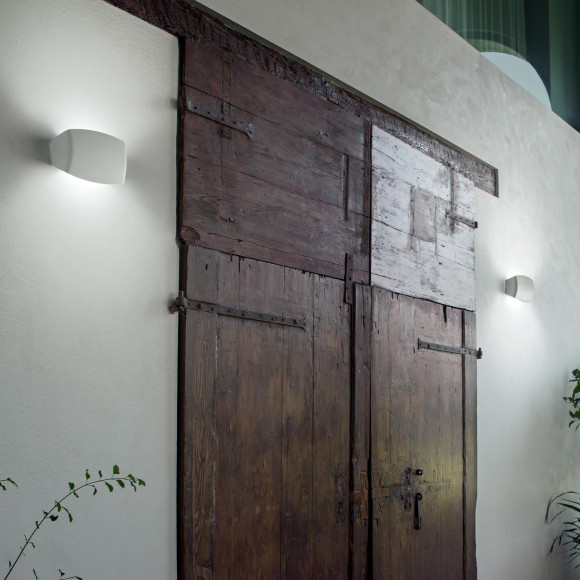 Ideal Lux 221892 venkovní nástěnné svítidlo Abram 1x4W|R7S|IP55