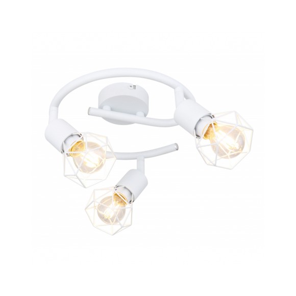 Globo 54802W-3 přisazené stropní svítidlo Xara 3x40W | E14 - bílá