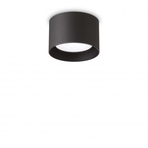 Ideal Lux 278704 přisazené stropní svítidlo Spike pl1 1x15W | GX53 - černá