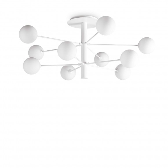 Ideal Lux 285245 přisazené stropní svítidlo Cosmopolitan pl10 10x15W | G9 - bílá