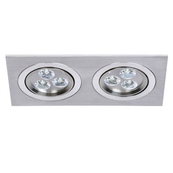 LED zápustné svítidlo bodové Lucide Prof 6x1W LED - stmívací bodovka