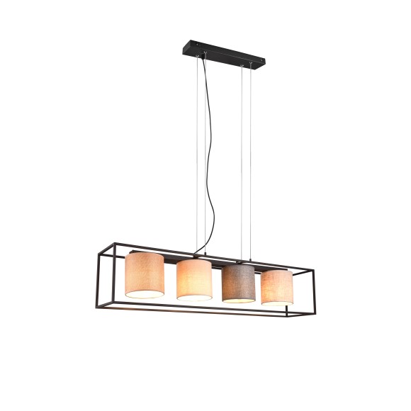 Trio 303100417 závěsné stropní svítidlo Ross | 4x40W E27