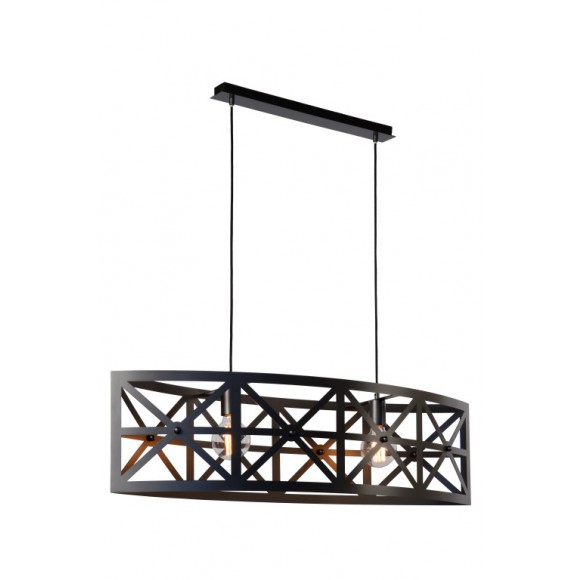 závěsné svítidlo Lucide Castello 2x60W E27 - industriální řada
