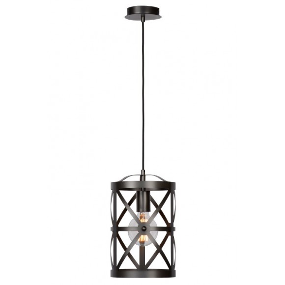 závěsné svítidlo Lucide Castello 1x60W E27 - industriální řada