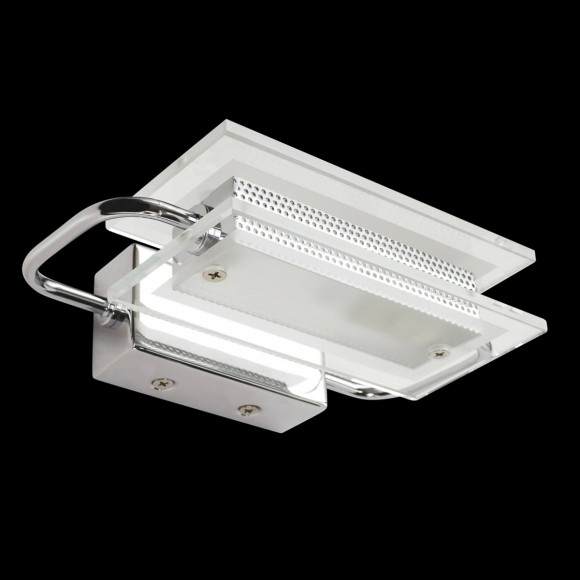 Italux 3156/1R7SSAT.NI nástěnná lampa Fiacola 1x100W | R7S | IP20 - barva stříbrná