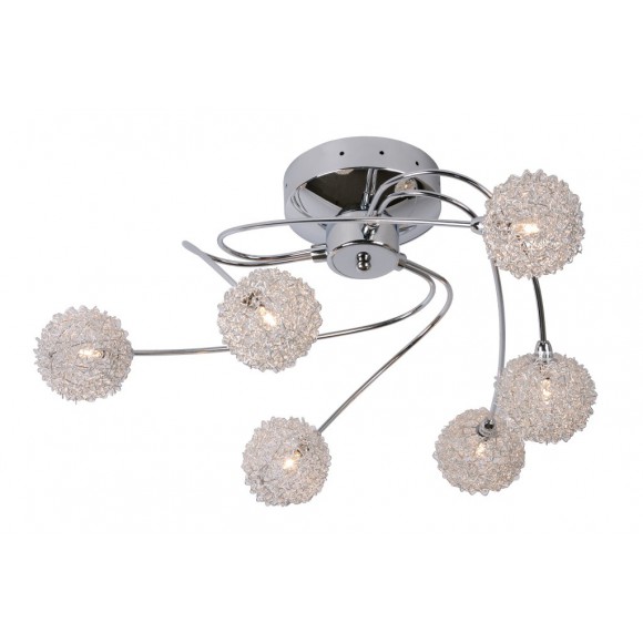 stropní svítidlo Lucide Rhea 6x20W G4 - stmívatelná elegance