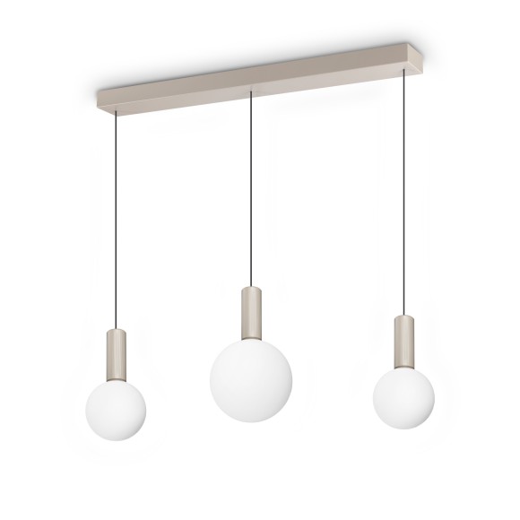Ideal lux 349213 LED závěsné stropní svítidlo ODEON  | 20W integrovaný LED zdroj | 1740lm | 3000K | na lanku | bílá