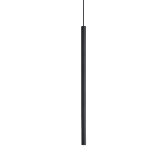 Ideal lux 351636 LED závěsné stropní svítidlo LOOK  | 4W integrovaný LED zdroj | 180lm | 3000K | na lanku | černá