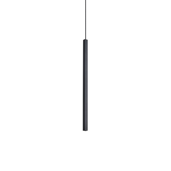 Ideal lux 351650 LED závěsné stropní svítidlo LOOK  | 4W integrovaný LED zdroj | 180lm | 3000K | na lanku | černá