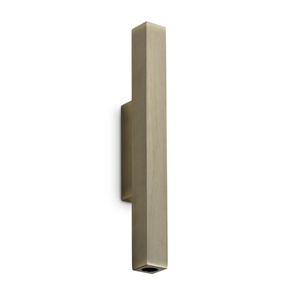 Ideal lux 353364 LED bodové nástěnné svítidlo LOOK  | 9W integrovaný LED zdroj | 630lm | 3000K | bronz