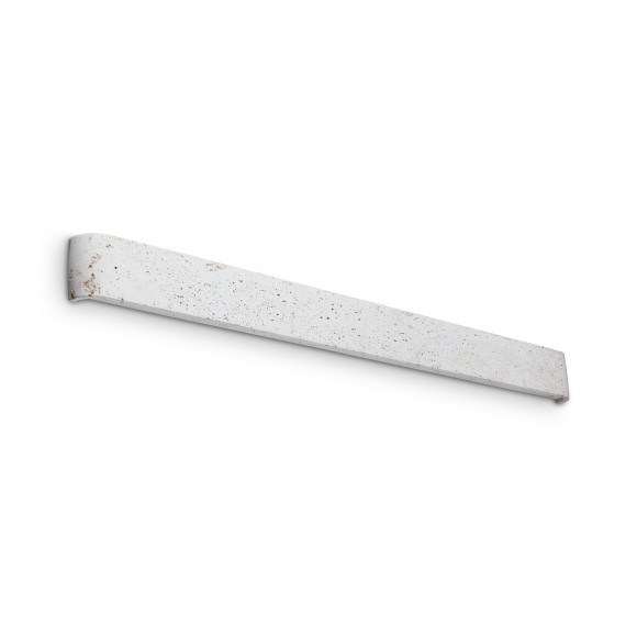 Ideal lux 357126 LED nástěnné svítidlo DELTA  | 37W integrovaný LED zdroj | 2890lm | 3000K | chrom