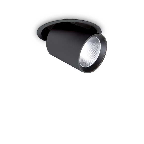 Ideal lux 364438 LED bodové stropní svítidlo NOVA  | 20W integrovaný LED zdroj | 1720lm | 3000K | černá