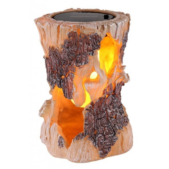 Globo Solar 36515 venkovní dekorativní svítidlo 3000K | IP44 - kmen, hnědá