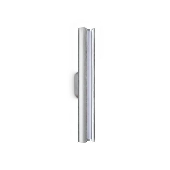 Ideal lux 366326 LED nástěnné svítidlo DORICA  | 9W integrovaný LED zdroj | 430lm | 3000K | chrom