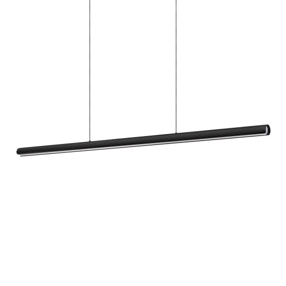 Ideal lux 366401 LED závěsné stropní svítidlo DORICA  | 35W integrovaný LED zdroj | 1080lm | 3000K | stahovací | na lanku | černá