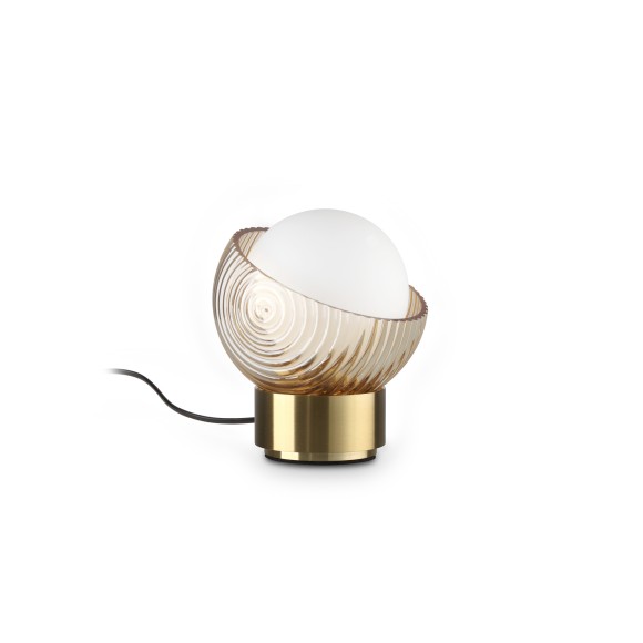 Ideal lux 366500 stolní lampička BLOOM  G9 | s vypínačem | bronz
