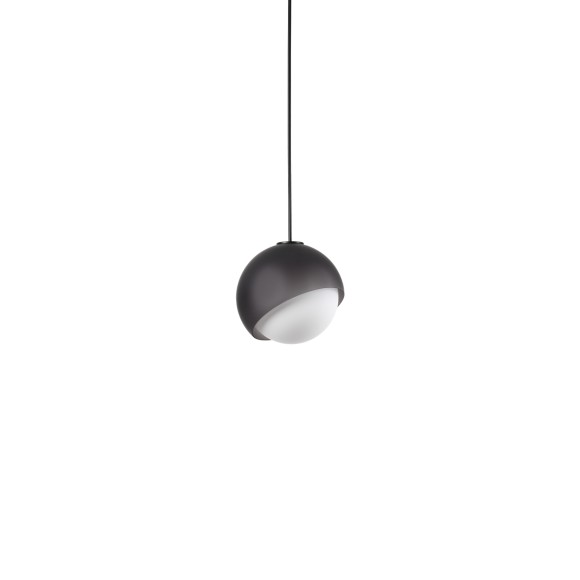Ideal lux 366654 závěsné stropní svítidlo BLOOM  E27 | stahovací | na lanku | černá