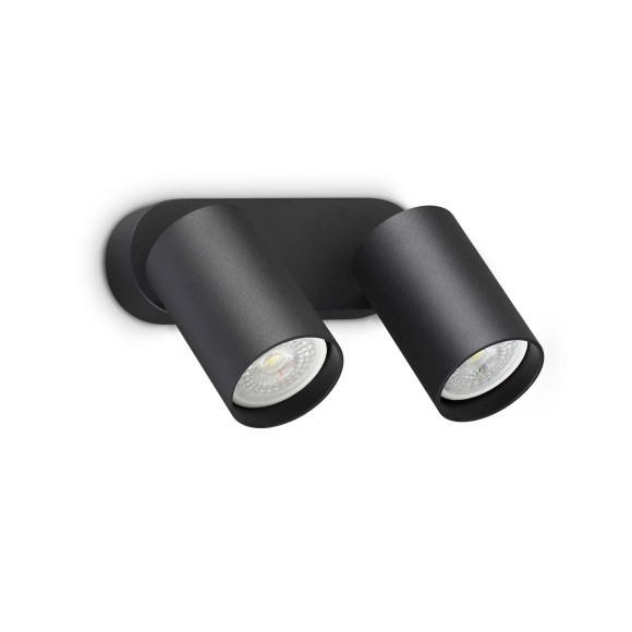 Ideal lux 367385 bodové nástěnné svítidlo DYNAMITE  GU10 | černá