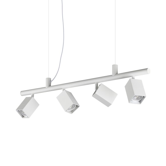 Ideal lux 367453 závěsné stropní svítidlo DYNAMITE  GU10 | stahovací | na lanku | bílá