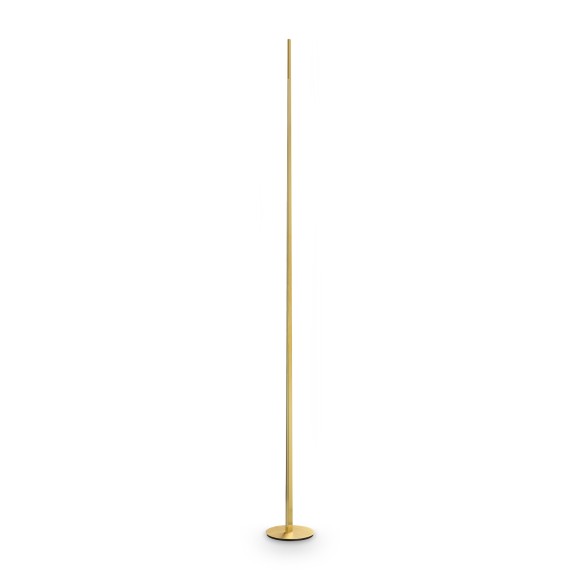 Ideal lux 368665 LED stojací lampa BLADE  | 15W integrovaný LED zdroj | 1300lm | 3000K | s vypínačem | bronz