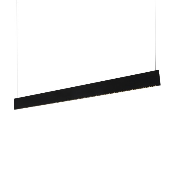 Ideal lux 368771 LED závěsné stropní svítidlo STEEL  | 24W integrovaný LED zdroj | 1120lm | 3000K | stahovací | na lanku | černá