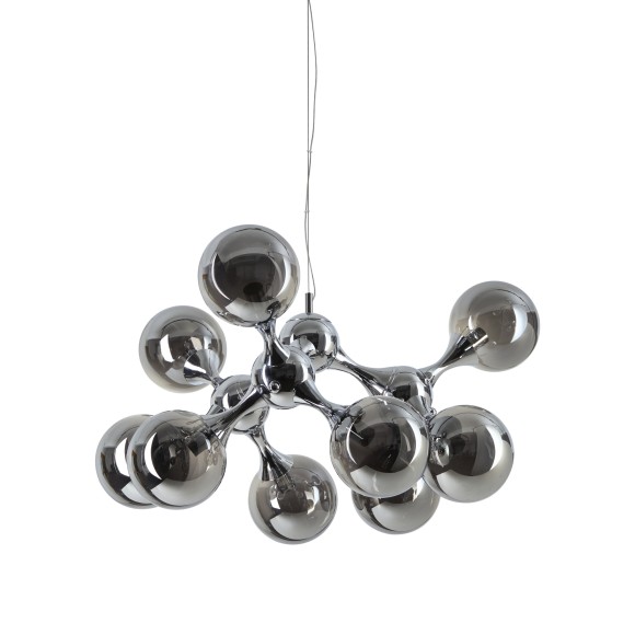Ideal lux 370002 závěsné stropní svítidlo NODI  E14 | stahovací | na lanku | chrom