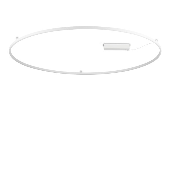 Ideal lux 370361 LED přisazené stropní svítidlo ORACLE  | 81W integrovaný LED zdroj | 5200lm | 3000K | bílá