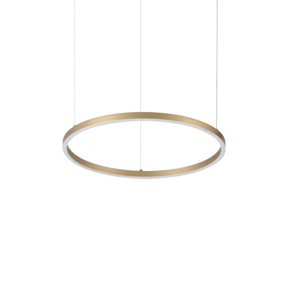 Ideal lux 370408 LED závěsné stropní svítidlo ORACLE  | 29W integrovaný LED zdroj | 1590lm | 3000K | stahovací | na lanku | bronz