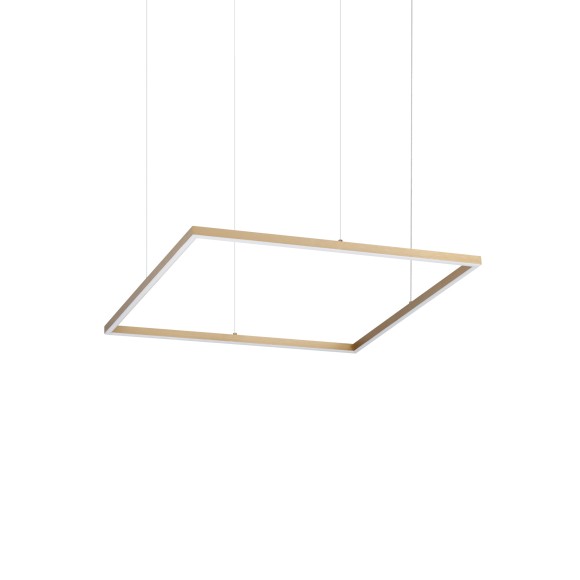 Ideal lux 370484 LED závěsné stropní svítidlo ORACLE  | 44W integrovaný LED zdroj | 2180lm | 3000K | stahovací | na lanku | bronz