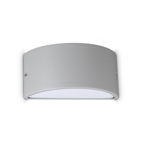 Ideal lux 370965 venkovní nástěnné svítidlo REX E27 | šedá