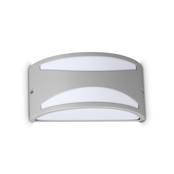 Ideal lux 370972 venkovní nástěnné svítidlo REX E27 | šedá