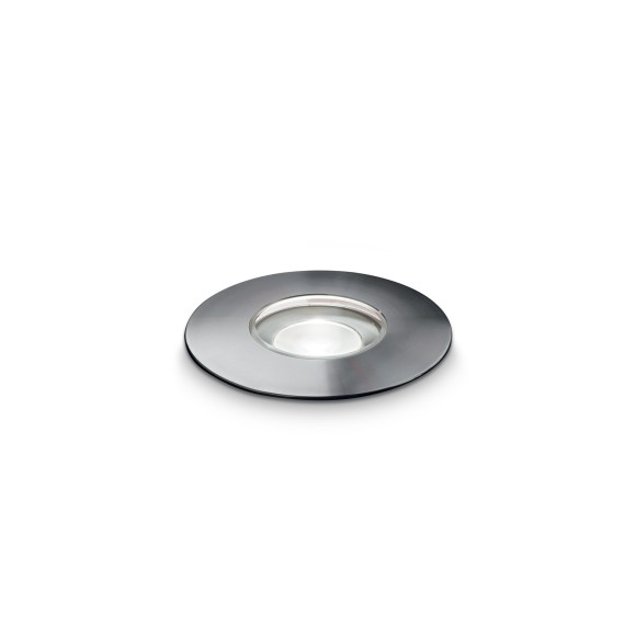 Ideal lux 370989 LED nájezdové světlo ROCKET  | 2W integrovaný LED zdroj | 100lm | 3000K | chrom