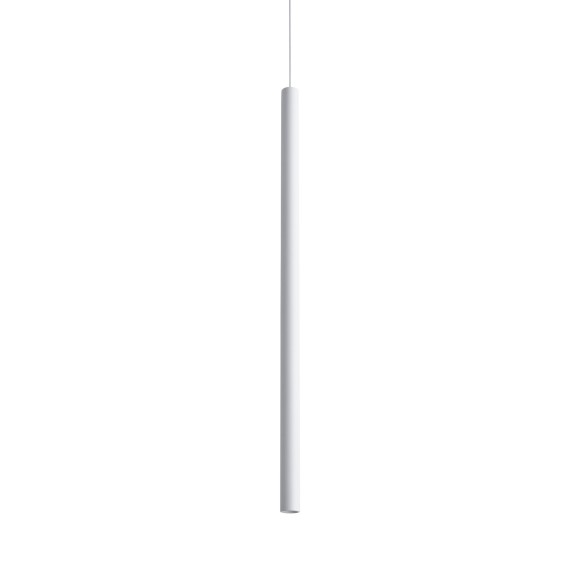 Ideal lux 371115 LED závěsné stropní svítidlo LOOK  | 12W integrovaný LED zdroj | 660lm | 3000K | stahovací | na lanku | bílá