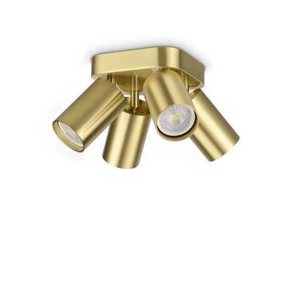 Ideal lux 371306 bodové stropní svítidlo DYNAMITE  GU10 | bronz