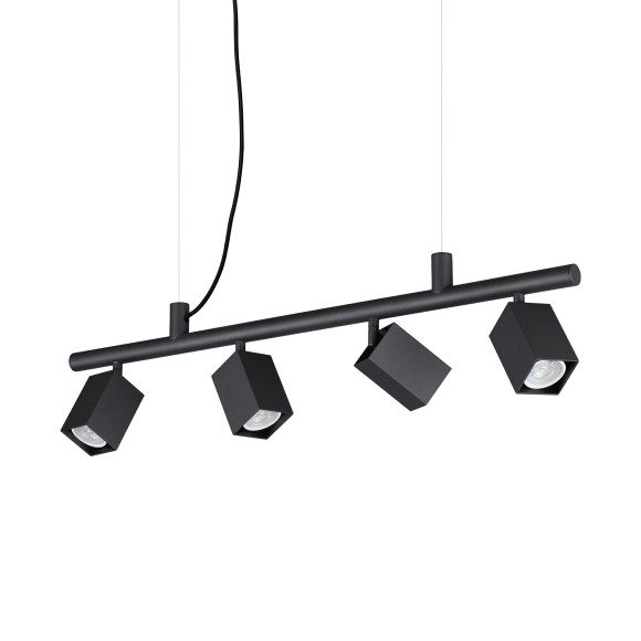 Ideal lux 371382 závěsné stropní svítidlo DYNAMITE  GU10 | stahovací | na lanku | černá