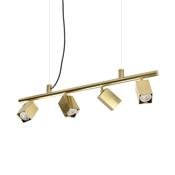 Ideal lux 371399 závěsné stropní svítidlo DYNAMITE  GU10 | stahovací | na lanku | bronz