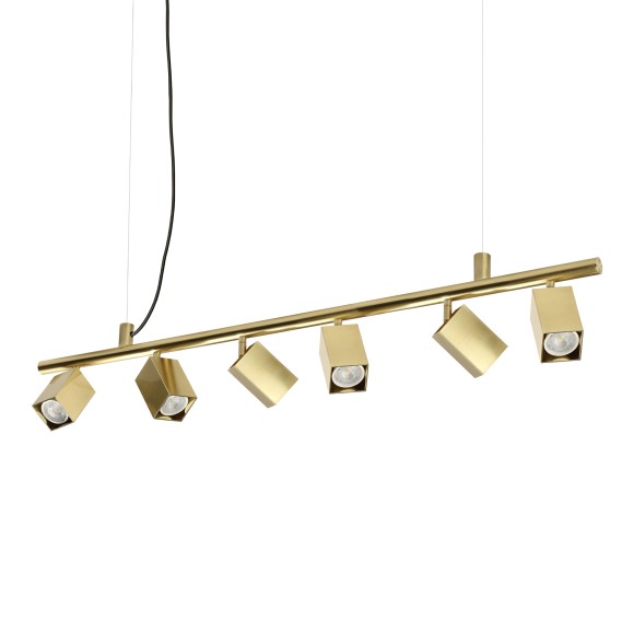 Ideal lux 371429 závěsné stropní svítidlo DYNAMITE  GU10 | stahovací | na lanku | bronz