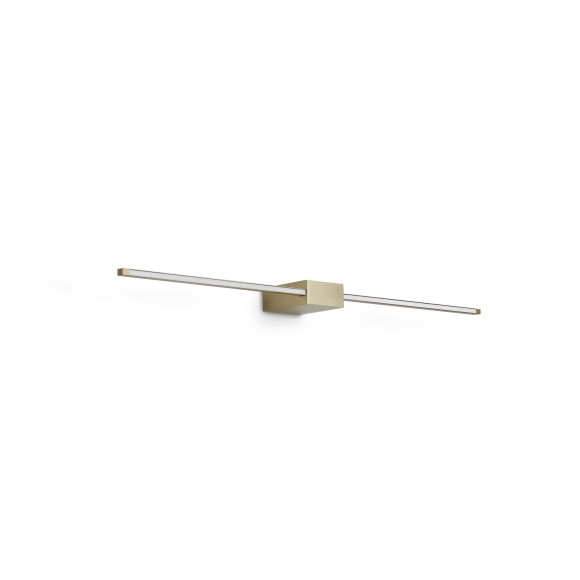Ideal lux 371689 LED nástěnné svítidlo ESSENCE  | 12W integrovaný LED zdroj | 650lm | 3000K | bronz