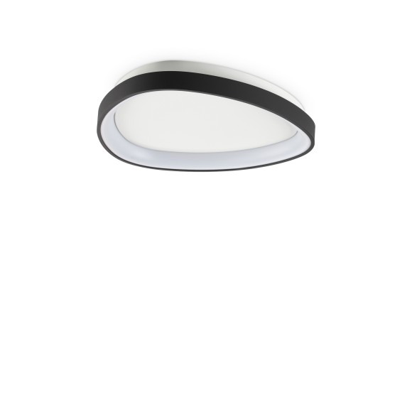 Ideal lux 372044 LED přisazené stropní svítidlo GEMINI  | 24W integrovaný LED zdroj | 1410lm | 4000K | černá