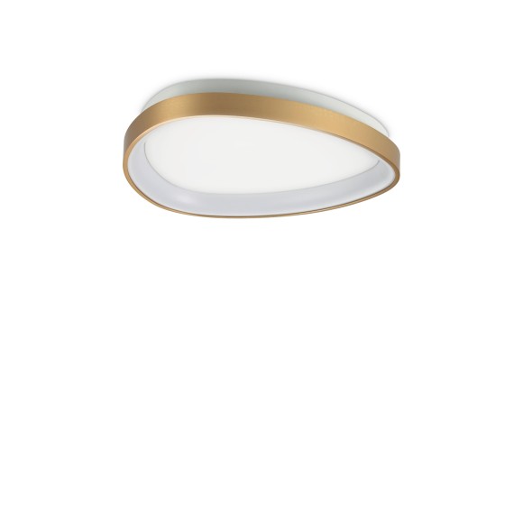 Ideal lux 372051 LED přisazené stropní svítidlo GEMINI  | 24W integrovaný LED zdroj | 1880lm | 4000K | bronz