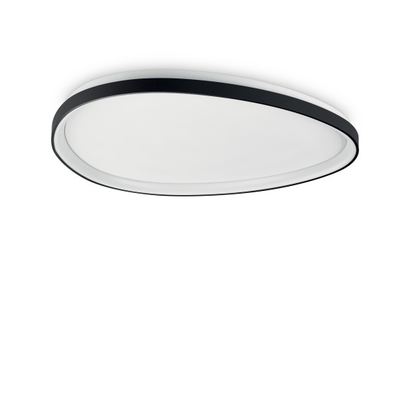 Ideal lux 372105 LED přisazené stropní svítidlo GEMINI  | 42W integrovaný LED zdroj | 2270lm | 4000K | černá