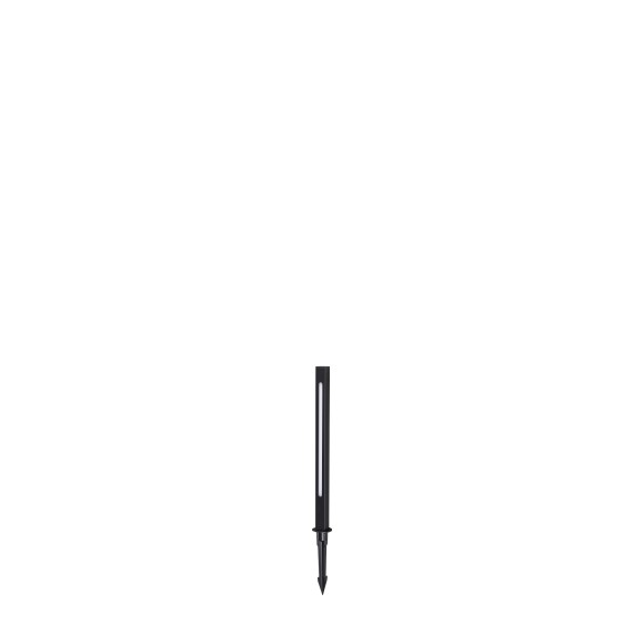 Ideal lux 372266 LED zahradní sloupek JEDI  | 7W integrovaný LED zdroj | 330lm | 3000K | černá