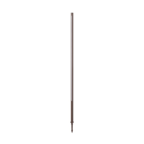 Ideal lux 372297 LED zahradní sloupek JEDI  | 25W integrovaný LED zdroj | 1060lm | 3000K | hnědá