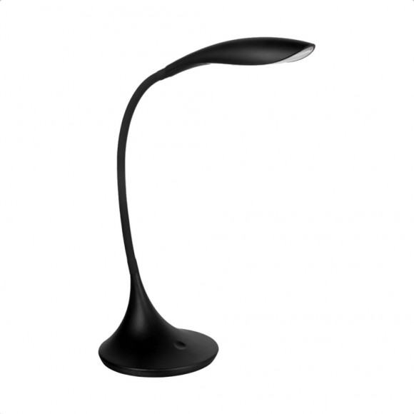 Prezent 63109 LED stolní svítidlo Swan 1x6,4W | 480lm | 3000K - černá