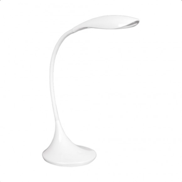 Prezent 63110 LED stolní svítidlo Swan 1x6,4W | 480lm | 3000K - bílá